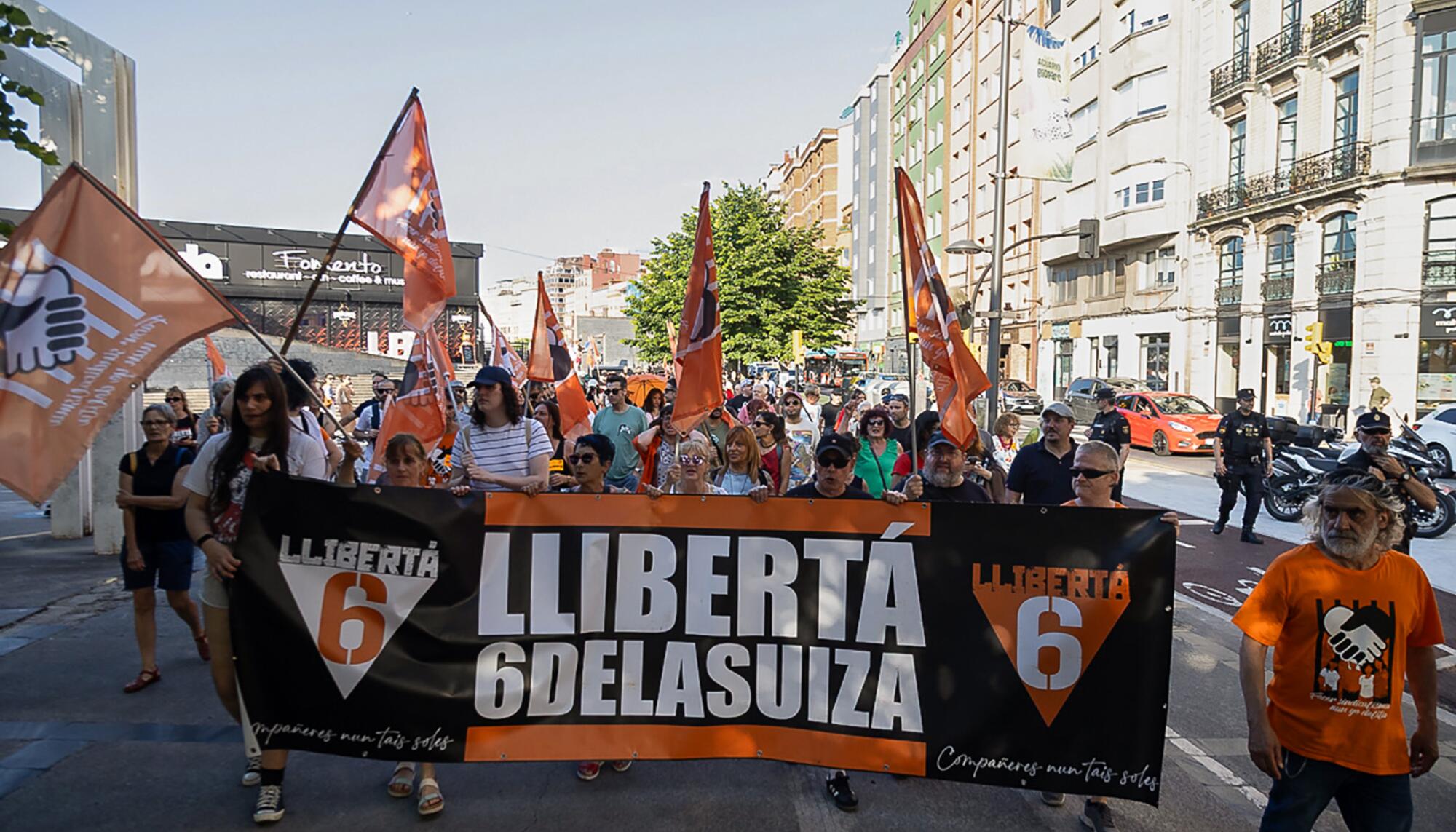 Manifestación prisión las 6 de La Suiza Gijón - 4